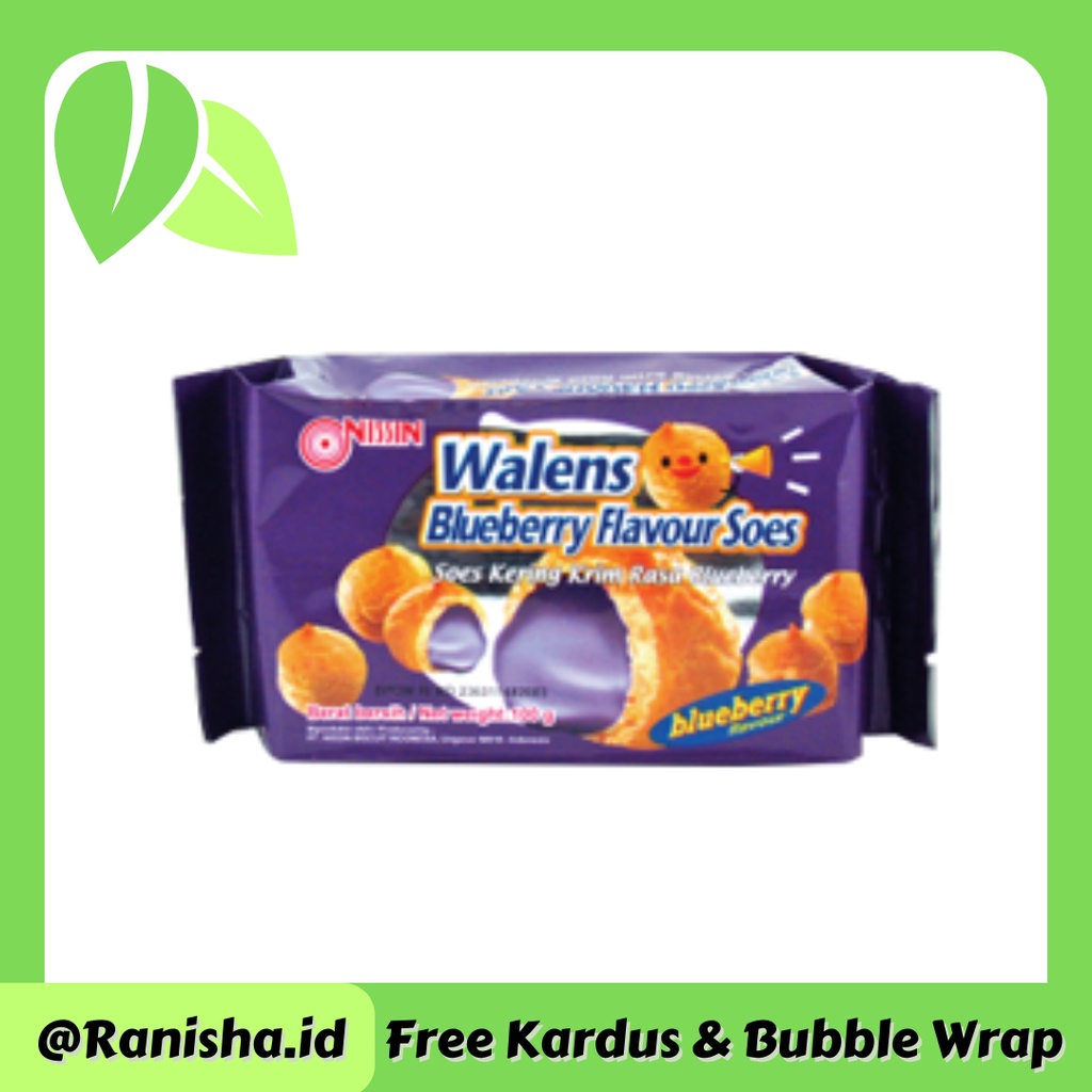 

Nissin Walens Blueberry Soes Pack 100gr