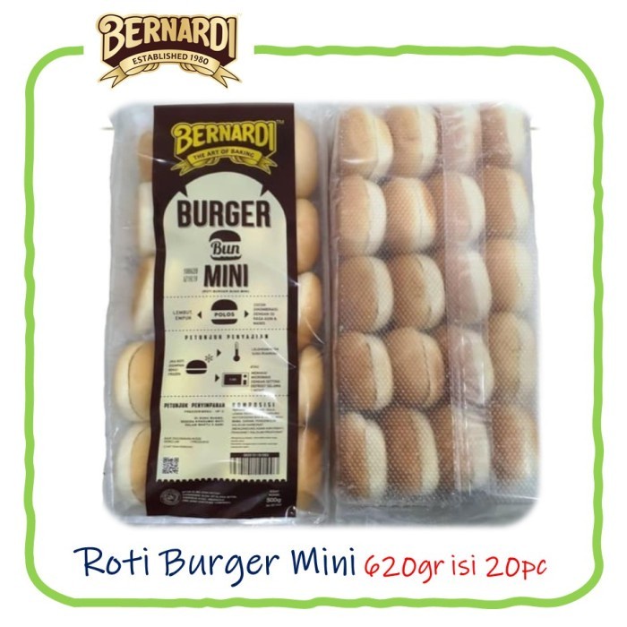 

(TopSeller) BERNARDI Roti Burger Mini 20pc