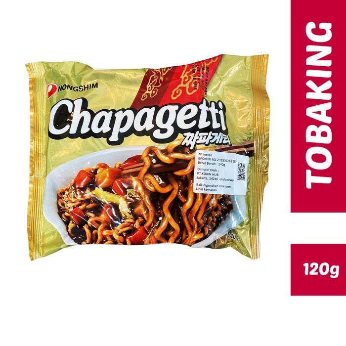 

(TopSeller) Nongshim Chapagetti 140gr Mie Instan Korea