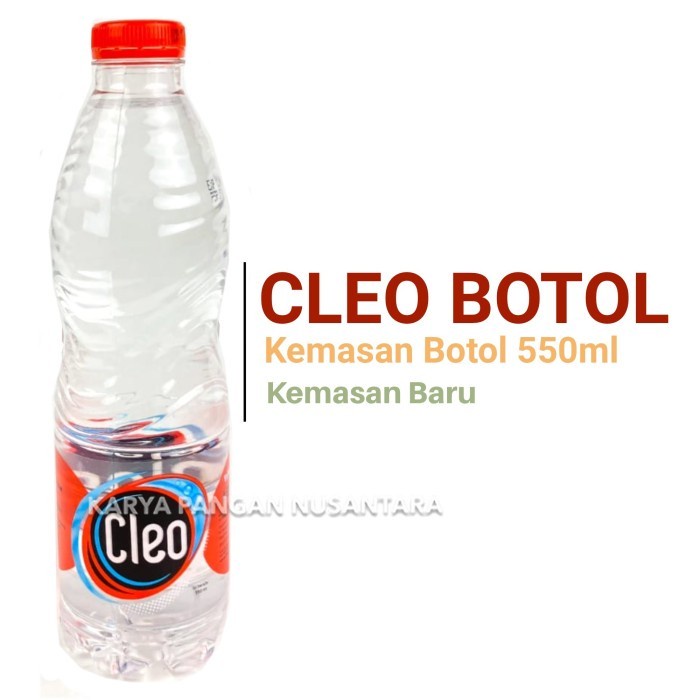 

(TopSeller) CLEO BOTOL ECO SHAPE 550ML AIR MINERAL CLEO ECOSHAPE 550 ML DUS 24