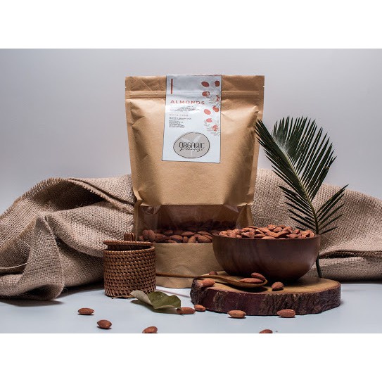 

A Roasted Almond 100 Gram / Kacang Almond Panggang 100 Gram Organic Paradise
