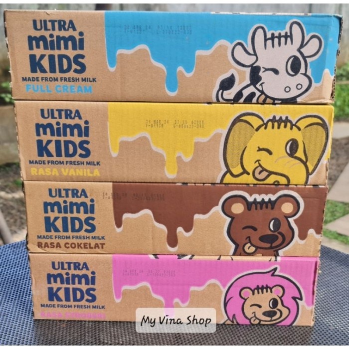

(TopSeller) Susu UHT Ultra Mimi 125ml isi 40 pcs per karton (KHUSUS )
