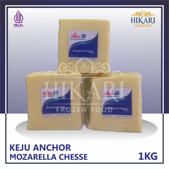

(TopSeller) Keju Mozzarella Anchor - Mozzarella Chesse 1kg