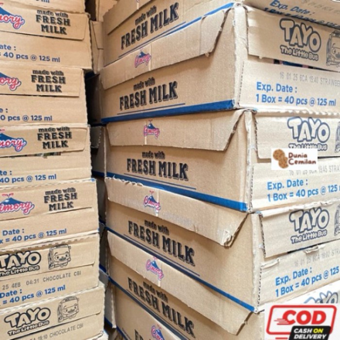 

(TopSeller) [!!] CIMORY Fresh Milk 125ml 1 DUS isi 40pcs - Susu Cimory FM