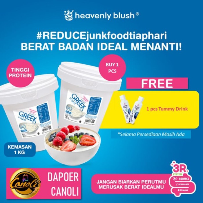 

(TopSeller) Greek Yogurt Heavenly Blush