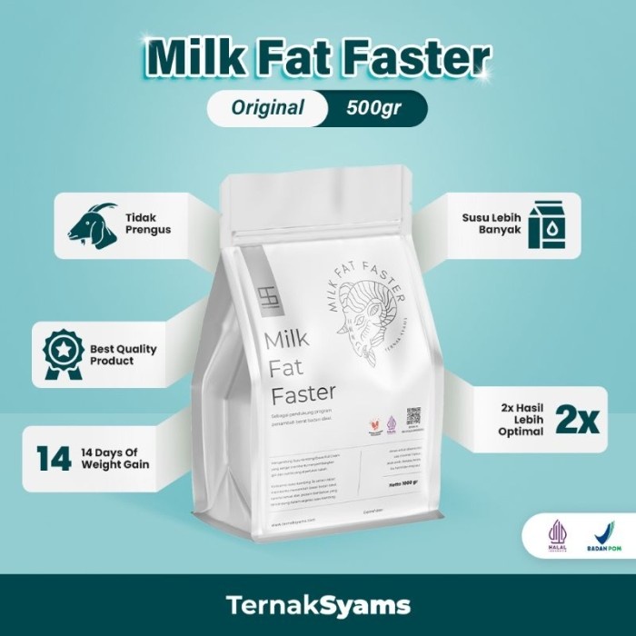 

(TopSeller) Susu bubuk etawa ternak syams varian milk fat 500 gram