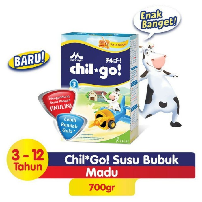 

(TopSeller) Chil Go Powder 3-5 Tahun Madu/ Vanila 700gram
