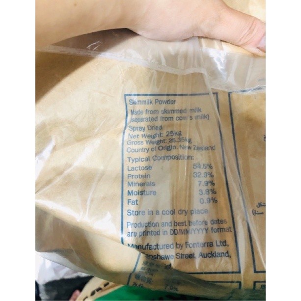

(TopSeller) SKIM NZMP / Susu Skim / Susu Rendah Lemak / Susu Bubuk SKIMMED MILK / Skim Milk (HALAL)