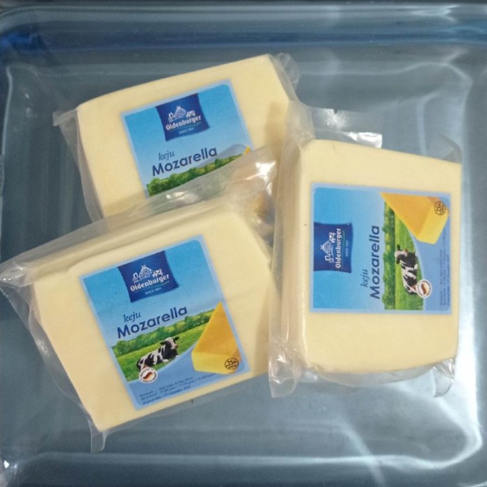 

(TopSeller) Keju Mozzarella Oldenburger 250gr/Oldenburger Mozarella Cheese 250gr - Keju mozzarella