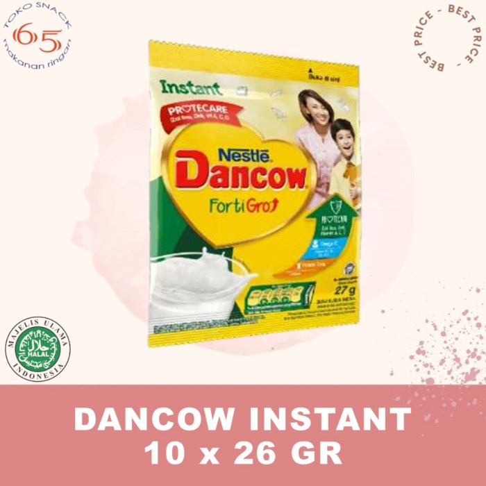 

(TopSeller) Dancow t Fortigro Sachet. 26 gr. 38 gr. RCG