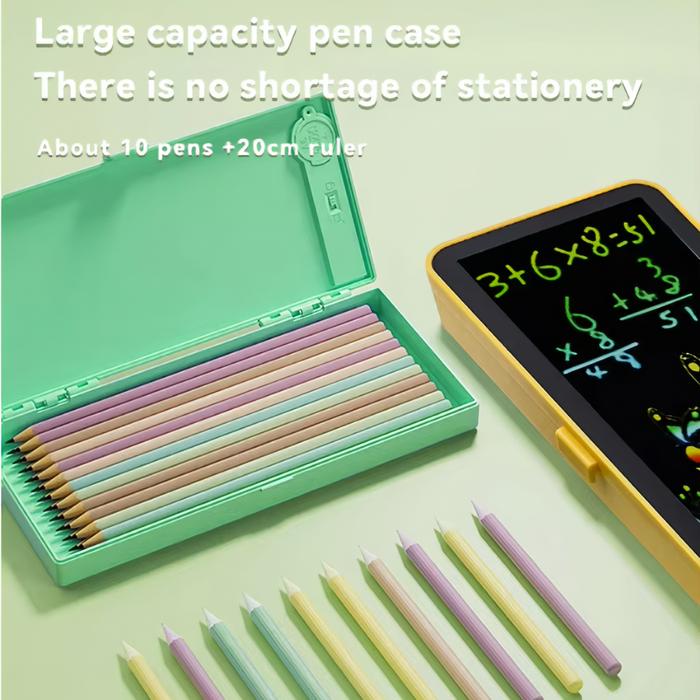 

Drawing Box Kotak Pensil 2In1 Papan Lcd Writing Drawing Pad Edukasi Atk3013