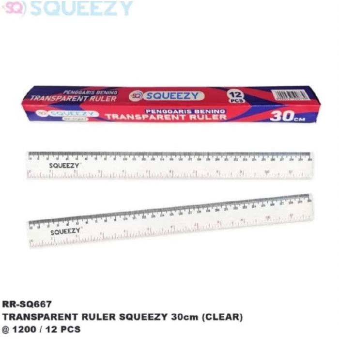 

Penggaris Mika Tebal 30 Cm Isi 12 Pcs