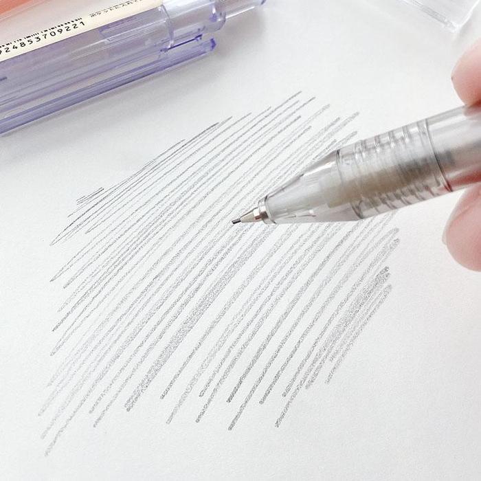 

Winzige Mechanical Pencil / Pensil Mekanik 0.5Mm Pencil Premium Jarum/ Pensil Tidak Diserut/ Pensil