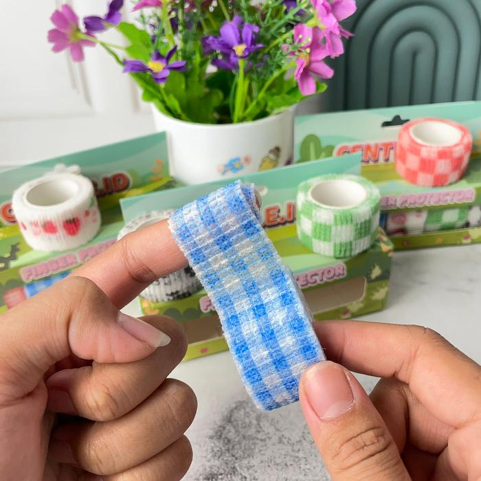 

Finger Protector 1 Box 5 Pcs Centle Tape Writing Plester Bantu Tulis Pelindung Jari Stationery For