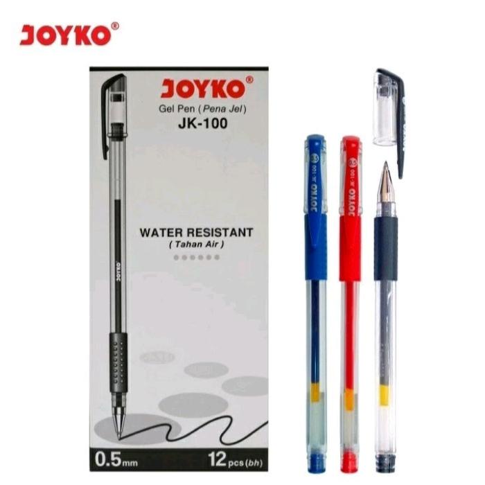 

Pulpen Joyko Gel Pen Jk 100 (Tahan Air)