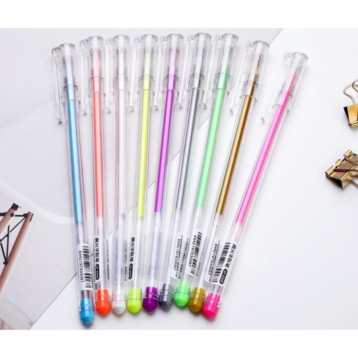 

Bolpoin Warna Pastel Terang Multifungsi Untuk Black Paper / Kertas Hitam / Pulpen Graffiti Diy Light