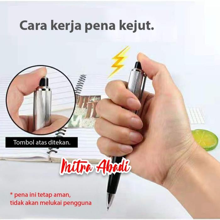 

Pen Kejut / Pena Setrum / Pulpen Strum / Prank Electric Shock Pen