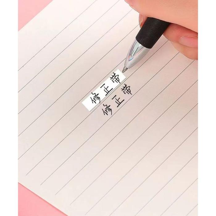 

Uq - (30M) Tipex Roll Correction Tape Lebar Tip-Ex Pita Kertas 5Mm Sty7045