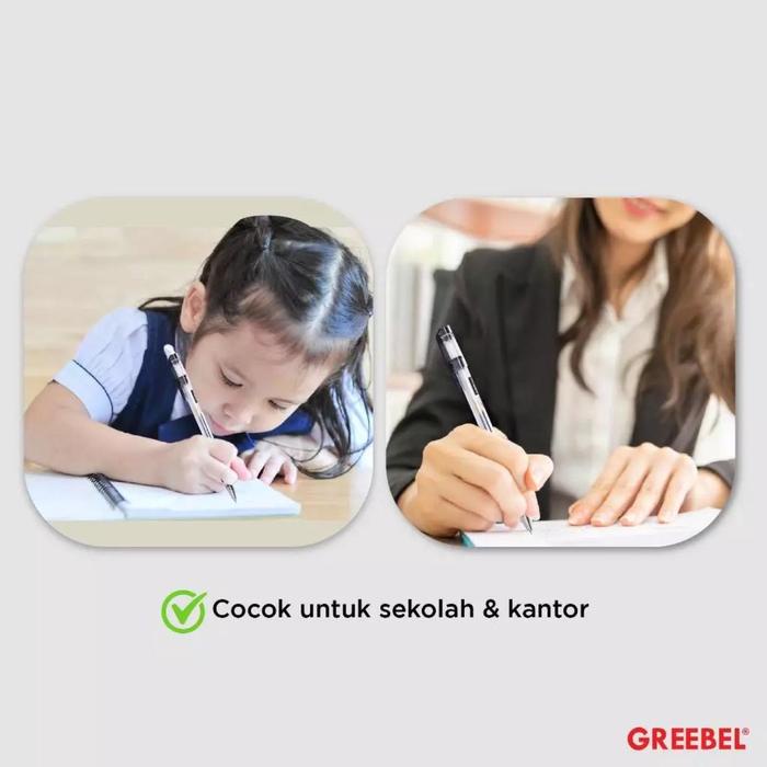 

Pulpen Gel Lancip Greebel Primary ( Lusinan / 12 Pulpen )