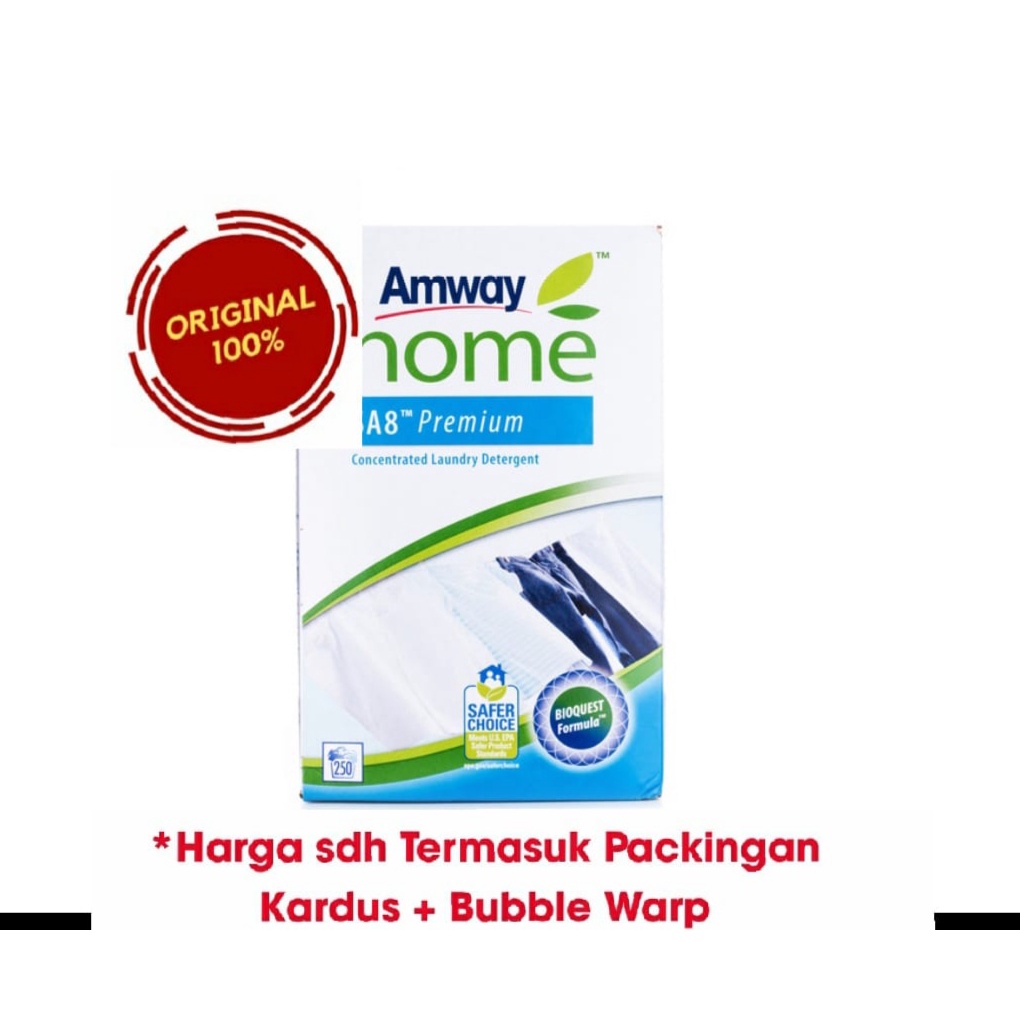 SA8 Premium concentrated Laundry detergent / detergen bubuk 3kg Amway Original Produk original Amway