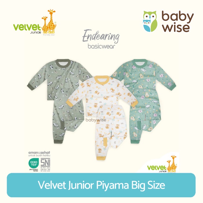 Velvet Junior Piyama Big Size Part 2 - Setelan Anak