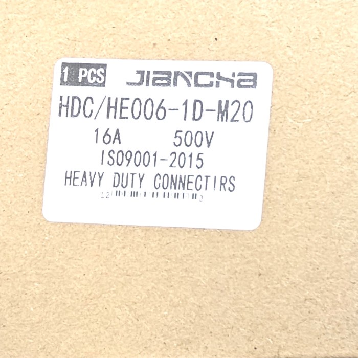 HEAVY DUTY CONNECTOR SOCKET 6PIN + PLUG 6PIN