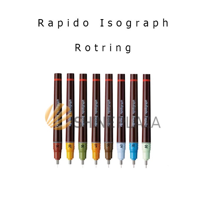

pintar- Rapido Rotring Isograph Ukuran 0.1 0.2 0.3 0.4 0.5 0.6 0.7 0.8 mm