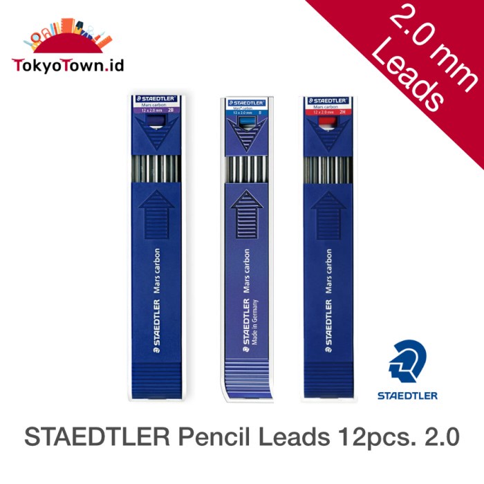 

pintar- Staedtler Mars Carbon Pencil Leads 12pcs. Refill