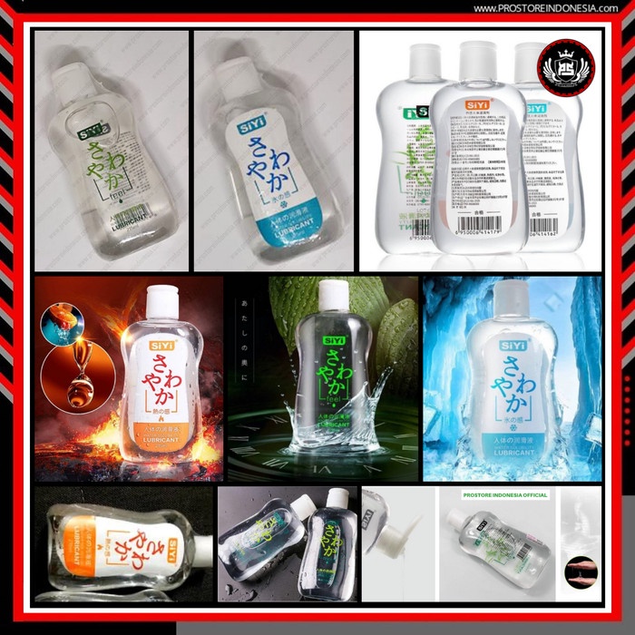 

SIYI FEEL GEL LUBRICANT - Pelicin Pelumas Lube Super Smooth Ice Cool Menthol Dingin Fire Warm Hot