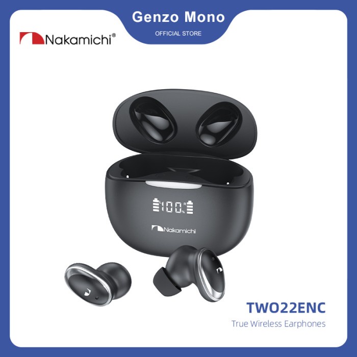 Nakamichi TW022ENC True Wireless Earbuds Bluetooth Earphone TWS