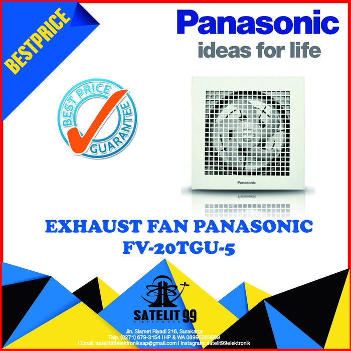EXHAUST FAN PANASONIC FV-20TGU5