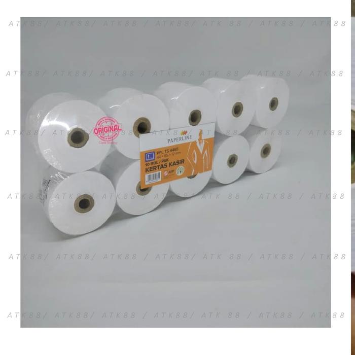 

pintar- Kertas Struk Kasir 75x65 HVS / Audit Rol 75 x 65 1 ply