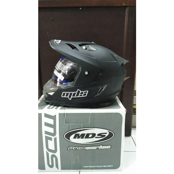 Helm Mds Supermoto Super Pro Solid