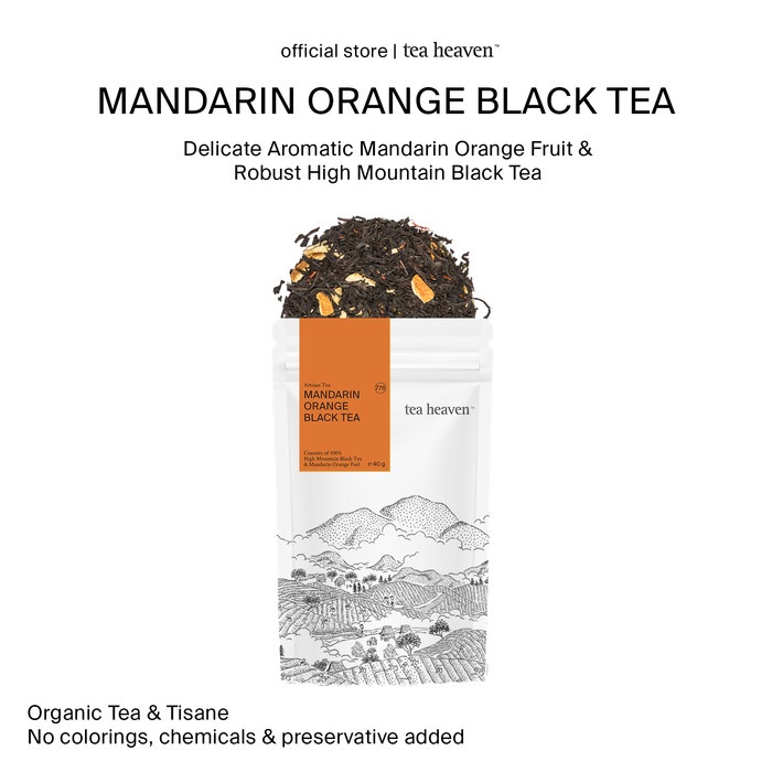 

Mandarin Orange B Tea Premium Artisan Tea Blend Tea Heaven