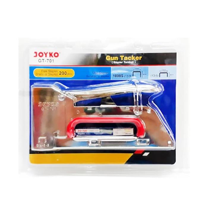 

pintar- Joyko Gun Tacker GT-701 Stapler Tembak GT701 Heavy Duty Stainless
