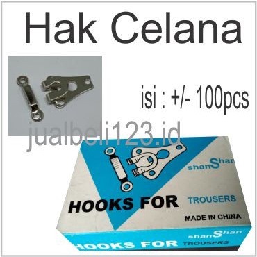 

Kancing Kait Hak Celana Rok
