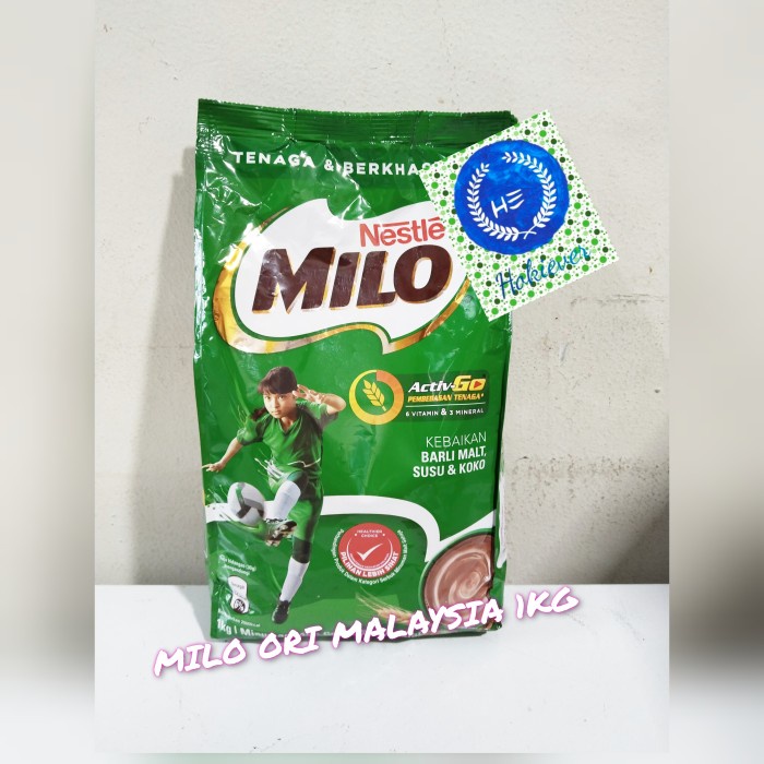 

Diskon Milo Ori Malaysia Kemasan 1Kg Ready