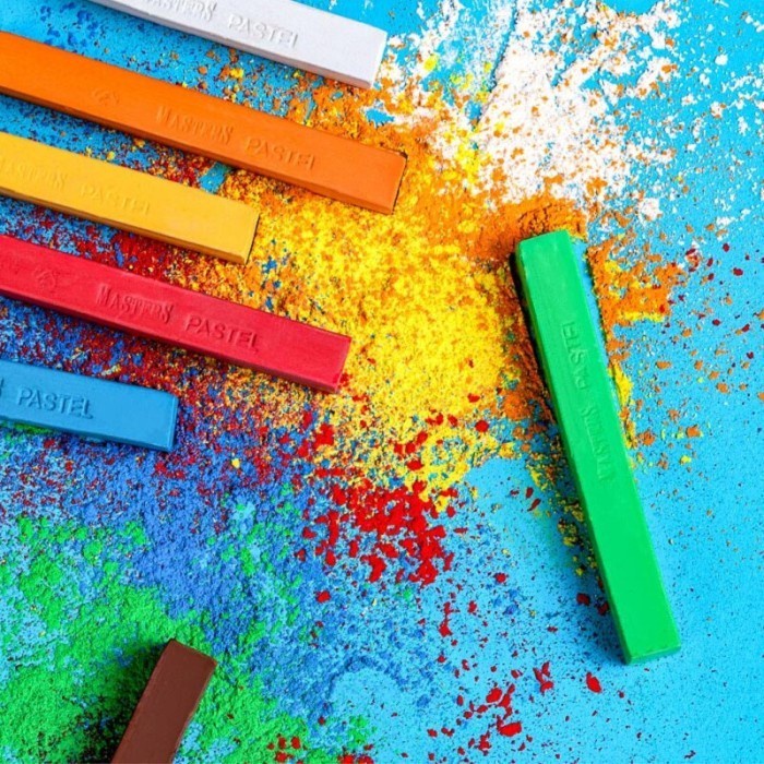 

pintar- Maries Masters Crayon Oil Pastel Soft Set 48 Colors
