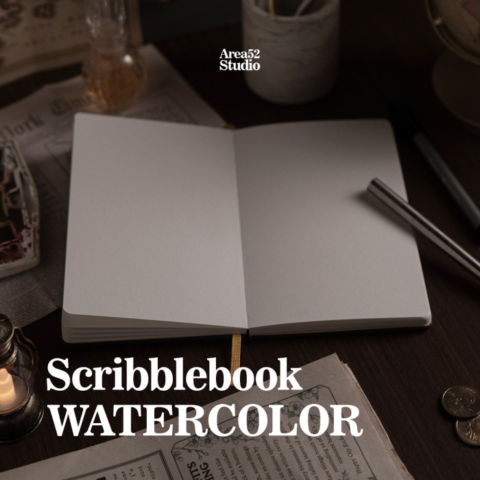 

pintar- Scribblebook WATERCOLOR Sketchbook