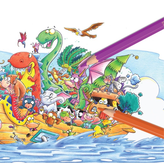 

pintar- Faber-Castell Classic Colours Pencil 24W / pensil warna 24 classic