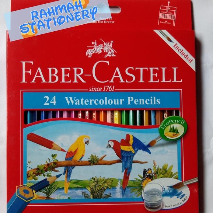 

pintar- Faber-Castell watercolours pencil 24 warna / pensil warna 24