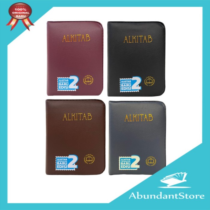 

Alkitab Ukuran Kecil Sampul Imitasi Resleting - 034 TI NS - LAI