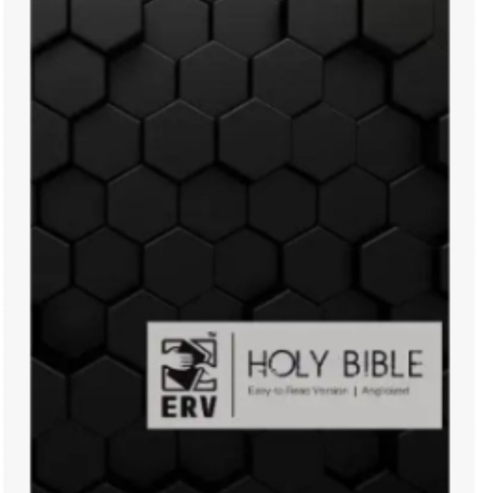 

ERV Holy Bible Black Angelized Easy To Read Version Hardcover