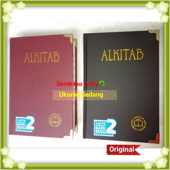 

Alkitab Kristen Ukuran Sedang Terjemahan Baru Edisi 2 TB2 53 Hardcover