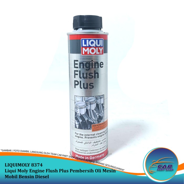 READYY STOK Liqui Moly Engine Flush Plus Pembersih Oli Mesin Mobil Bensin Diesel