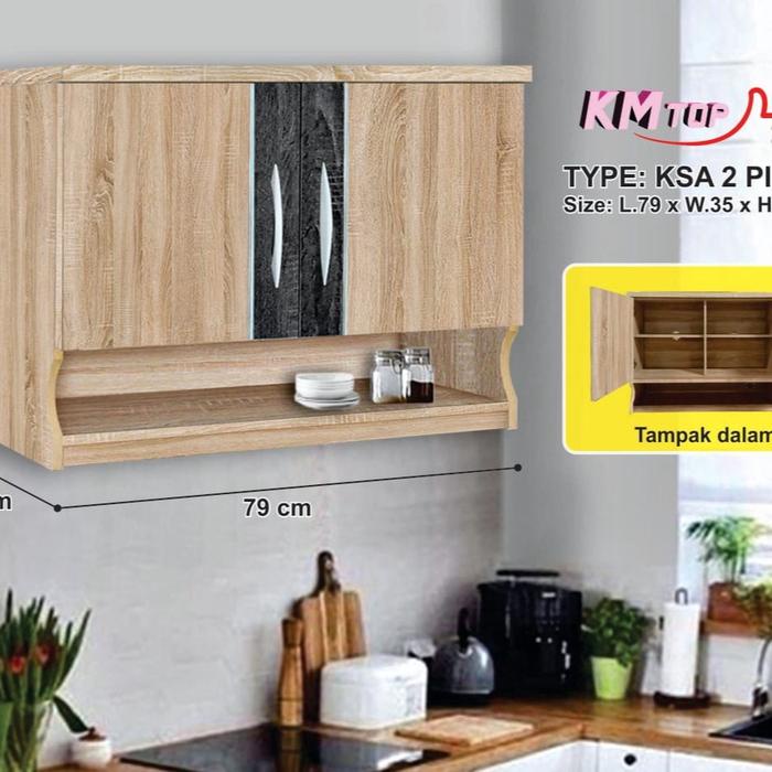 READY STOK Kitchen set minimalis / Rak dapur / lemari gantung dapur / Kitchen Set Dapur / Rak
