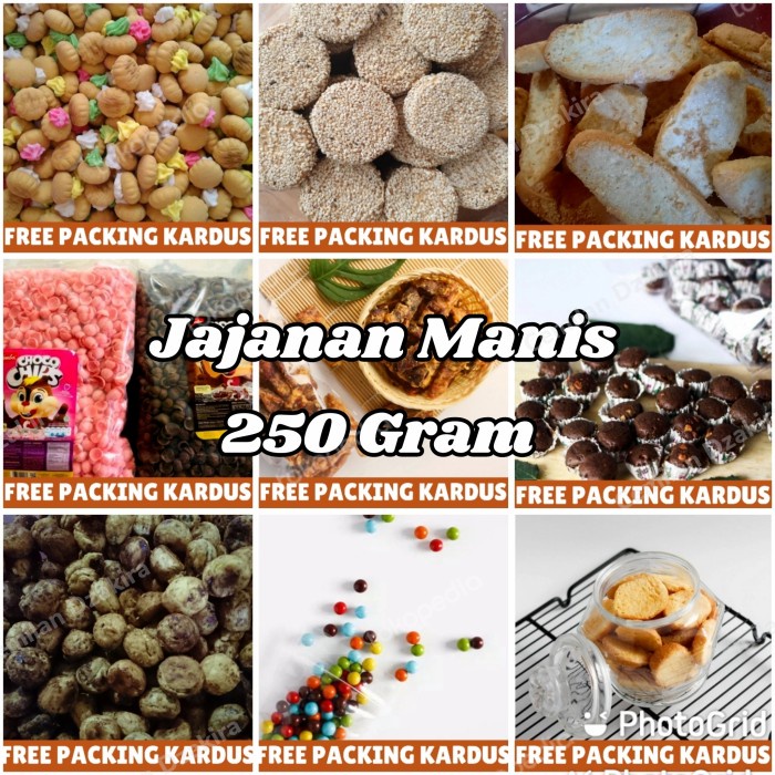 

STOK TERBATAS snack kiloan serba manis makanan ringan camilan jajanan GV501