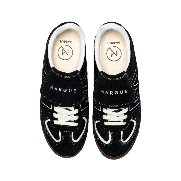 MARQUE.CO PANSER SERIES BLACK HITAM GUMSOLE - SEPATU SNEAKERS PRIA & WANITA UNISEX DENGAN BAHAN