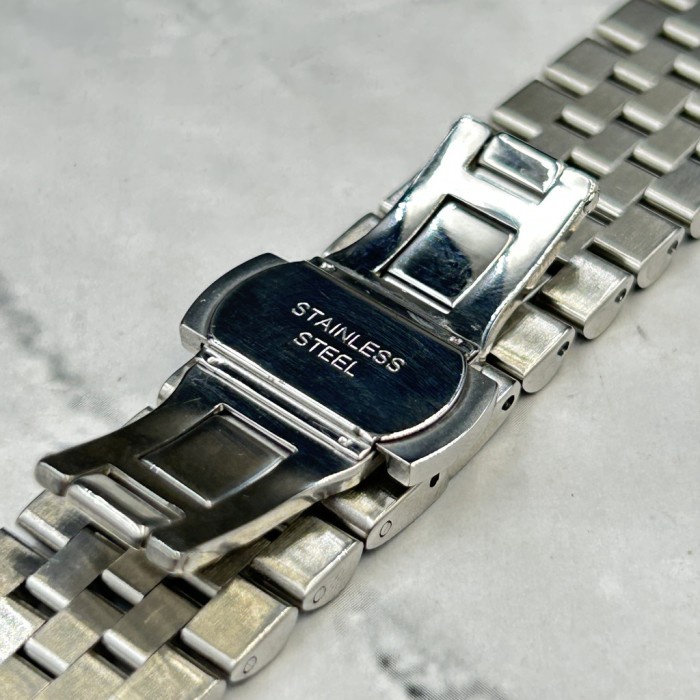 Sale Terbatas Premium Jubilee Strap Tali Stainless Steel Classic Silver Clasp Butterfly 18Mm 20Mm