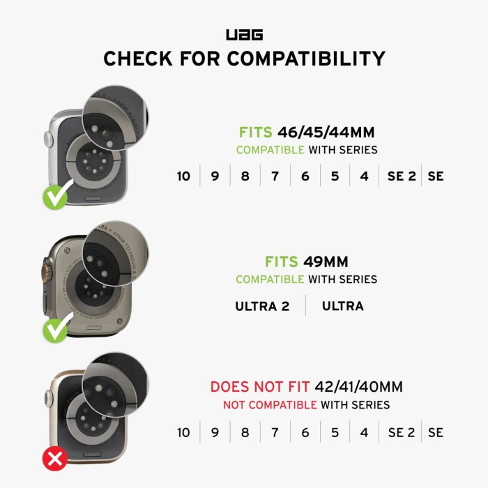 Sale Terbatas Uag Dot Silicone Strap For Apple Watch Ultra 2/Ultra